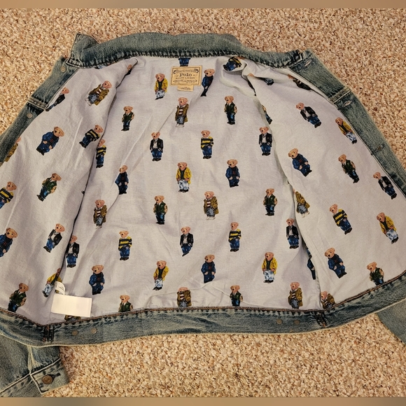 Polo Ralph Lauren Women's Bear Denim Jacket - Picture 3 of 10